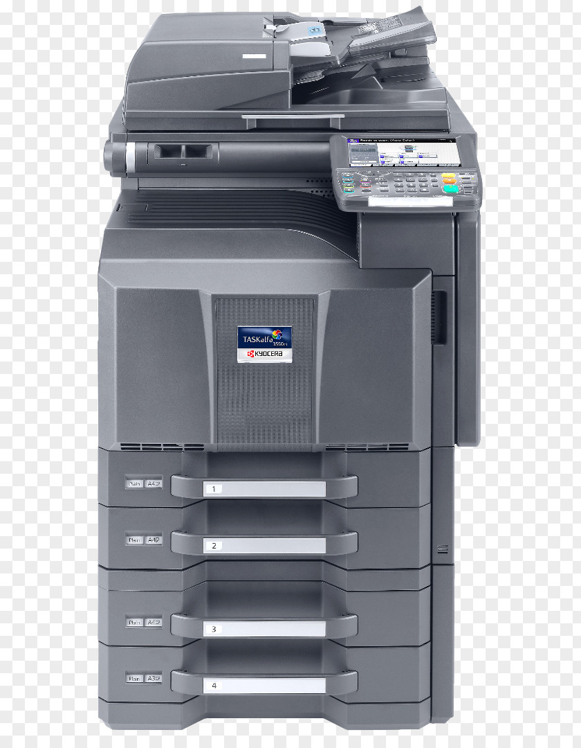 Multifunction Printer Kyocera Document Solutions Multi-function Photocopier PNG