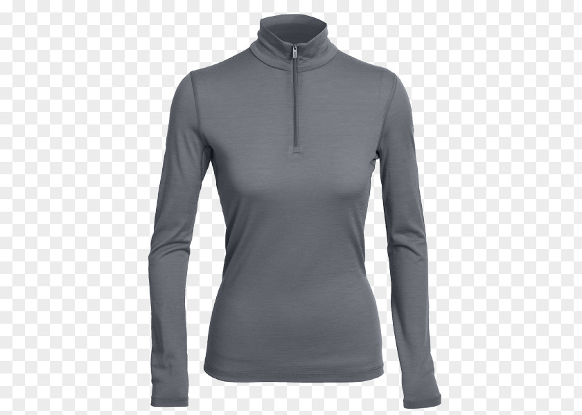 Women Half Zip T-shirt Sleeve Icebreaker Clothing PNG