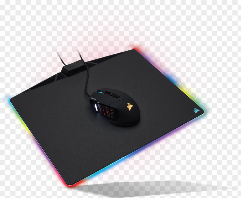 Computer Mouse Light Corsair Components Mats RGB Color Model PNG