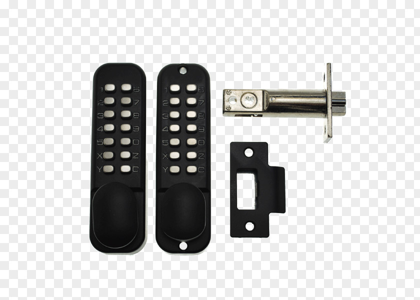 Digital Lock Electronic Keypad Combination Latch PNG