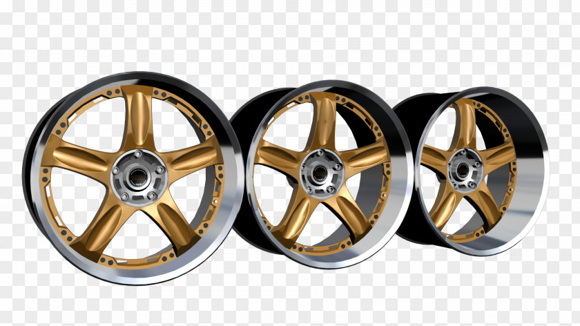 Four Rays Alloy Wheel Car Rim Engineering PNG