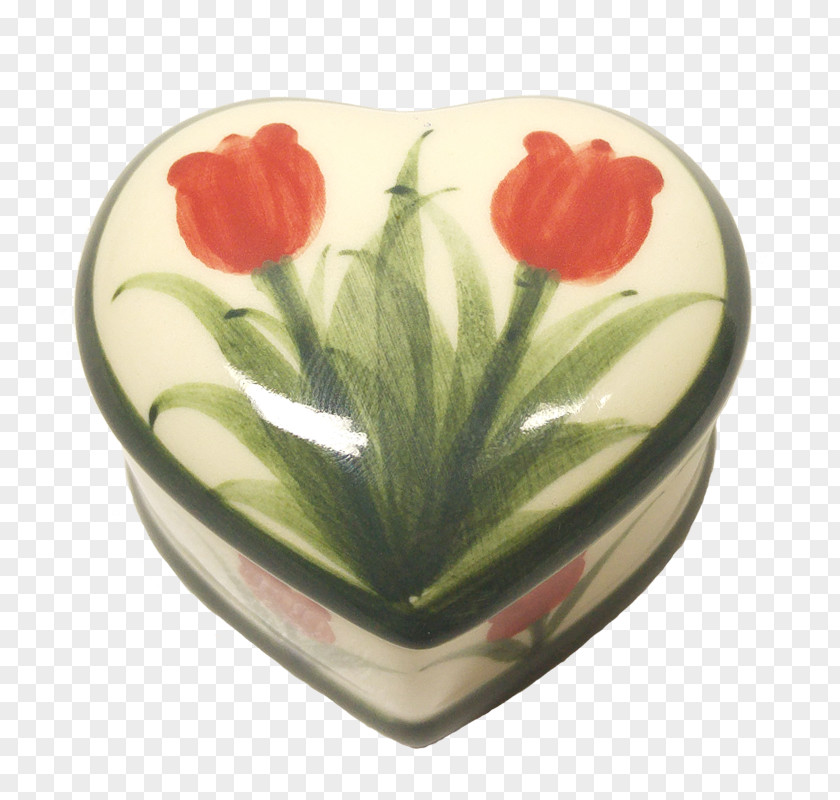 Medicine Box Netherlands Souvenir Tulip Delftware Ceramic PNG