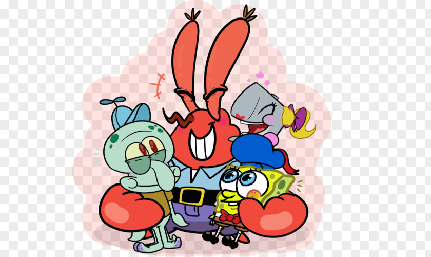 Mr.krabs Pearl Krabs Mr. Squidward Tentacles SpongeBob SquarePants: The Broadway Musical PNG
