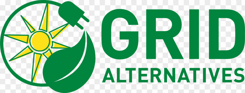 National Cleanup Day GRID Alternatives Solar Power Renewable Energy Non-profit Organisation Logo PNG