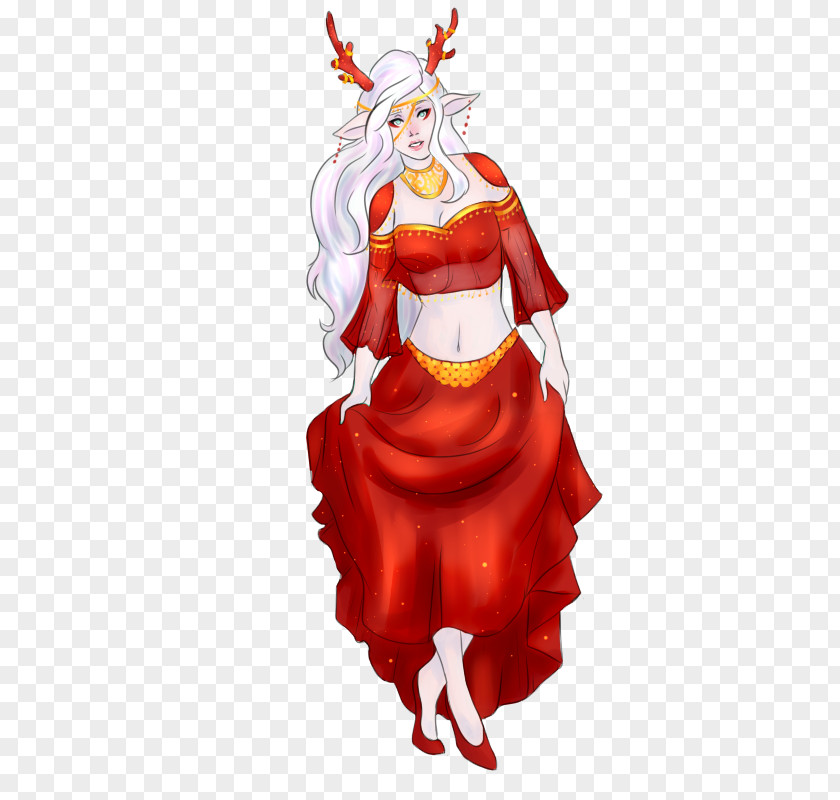 Thala Legendary Creature Costume Design Cartoon Christmas Ornament PNG