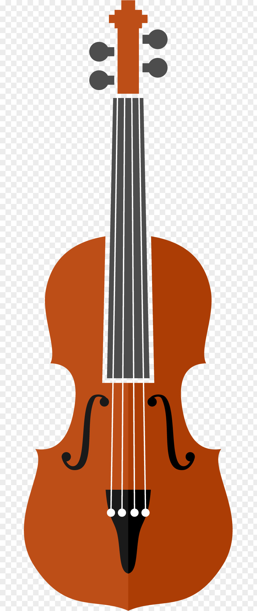 Cartoon Vector Violin Stradivarius Cello Musical Instrument Viola PNG