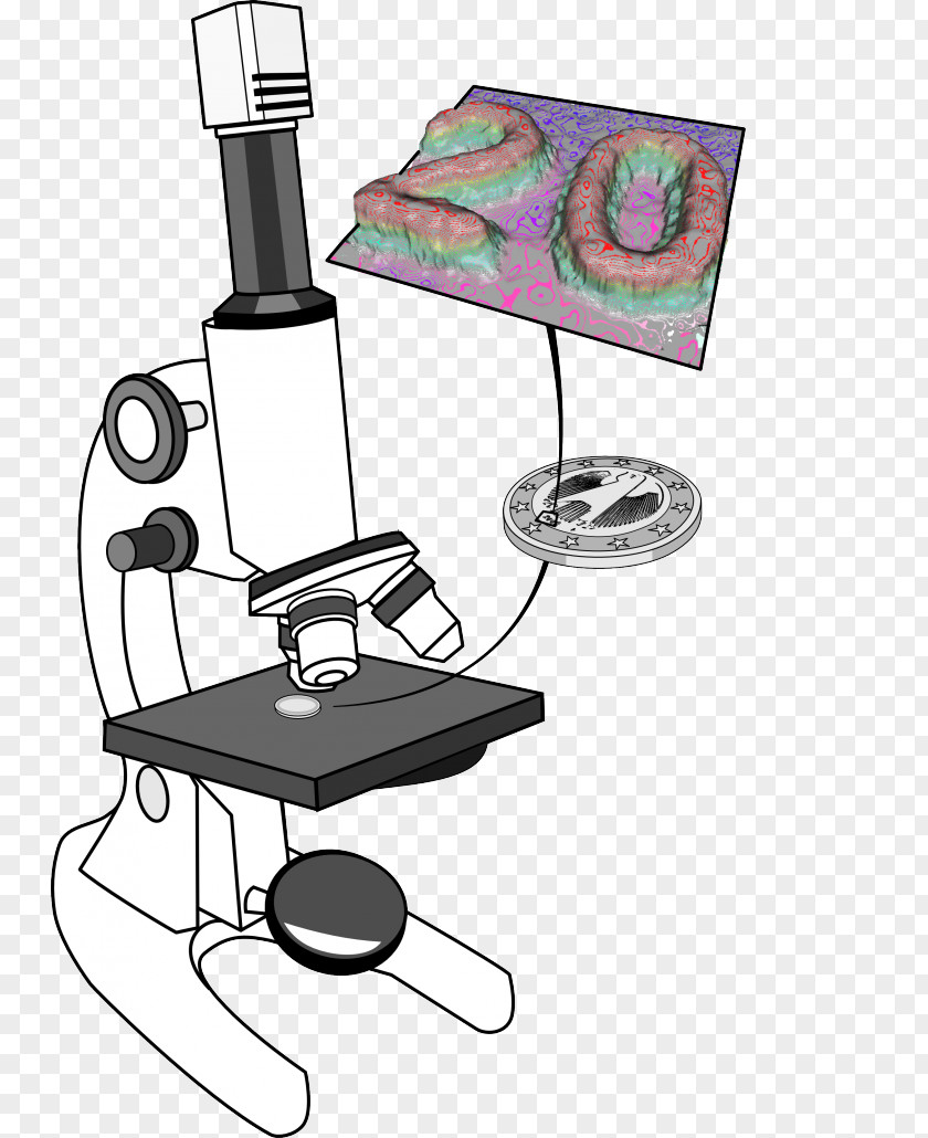Microscope Technology Clip Art PNG