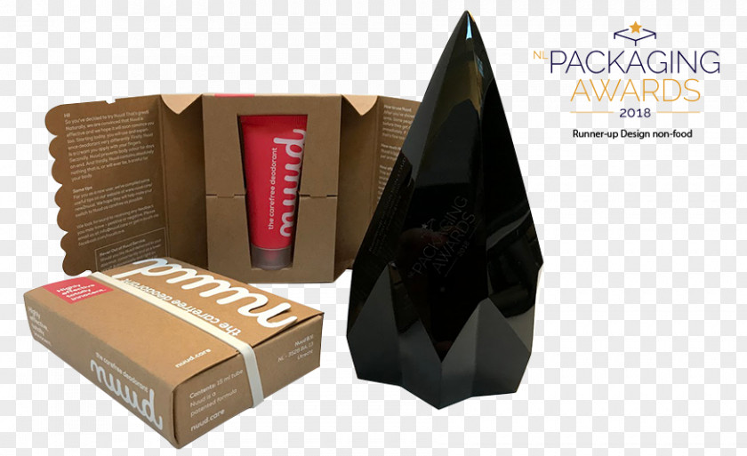 Runner Up Box Nuud | The Carefree Deodorant Cardboard Packaging And Labeling Budgetdoosjes.nl PNG