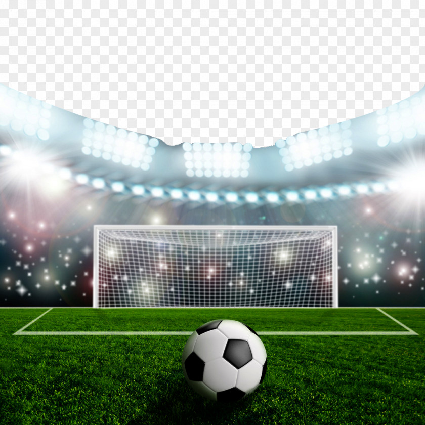 Soccer Field Football Pitch Goal Soccer-specific Stadium PNG
