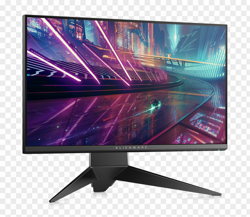 Alienware Dell Computer Monitors Nvidia G-Sync Refresh Rate PNG