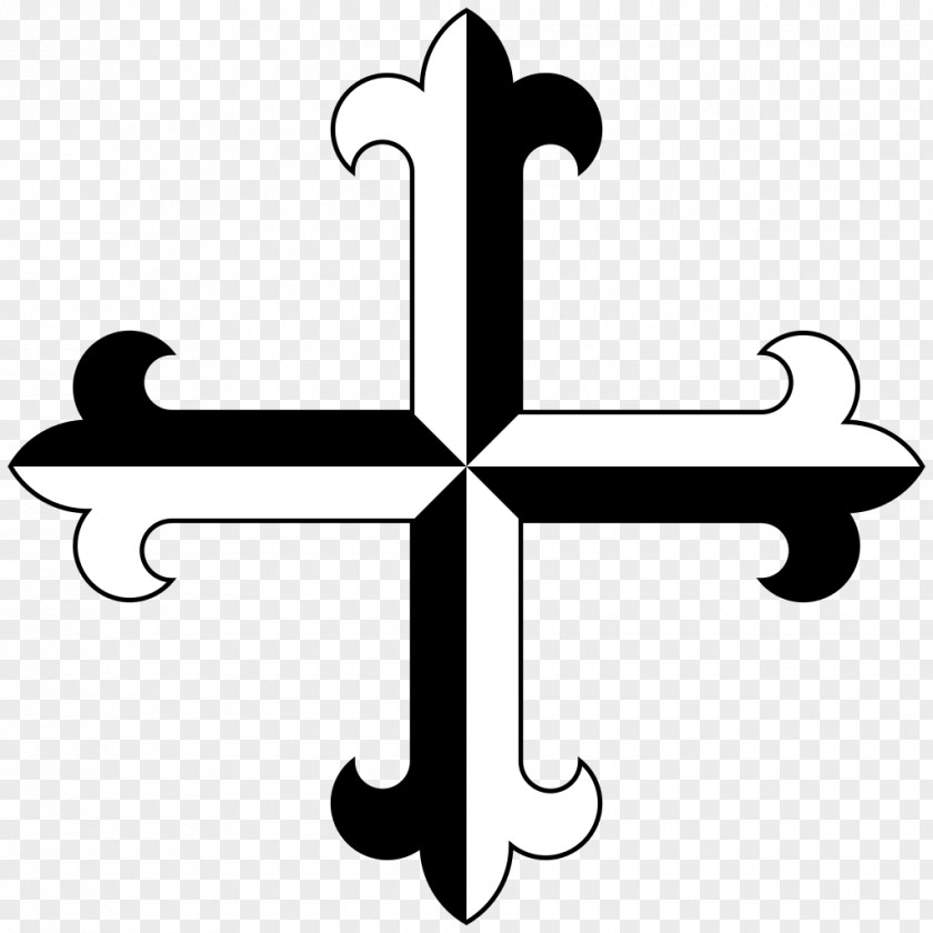Christian Cross Dominican Order Friar Religious PNG
