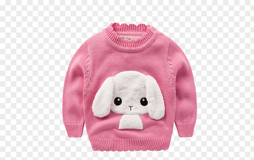Fall And Winter Clothes For Girls Baby Sweater Pink Autumn PNG