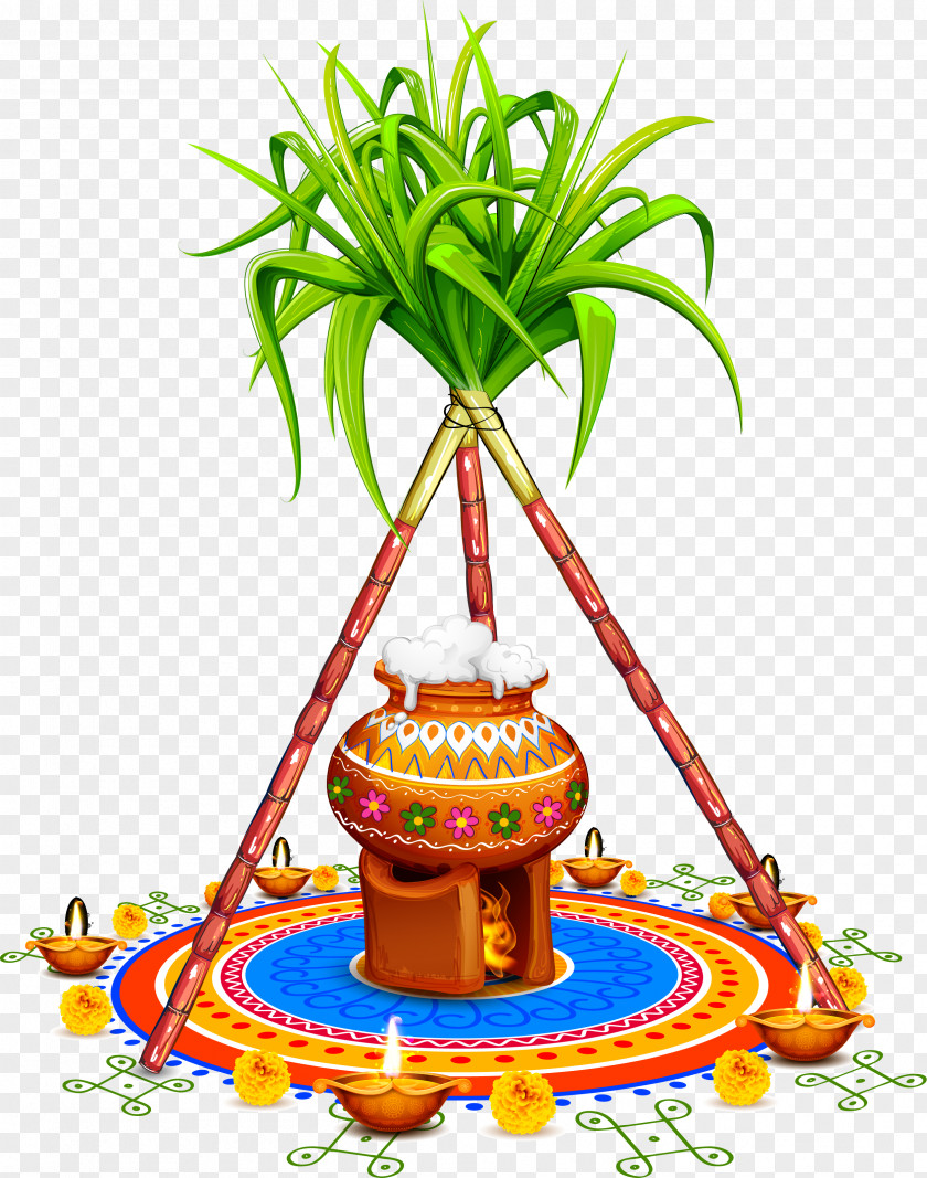 Yellow Simple Sugar Cane Vase Sugarcane Clip Art PNG
