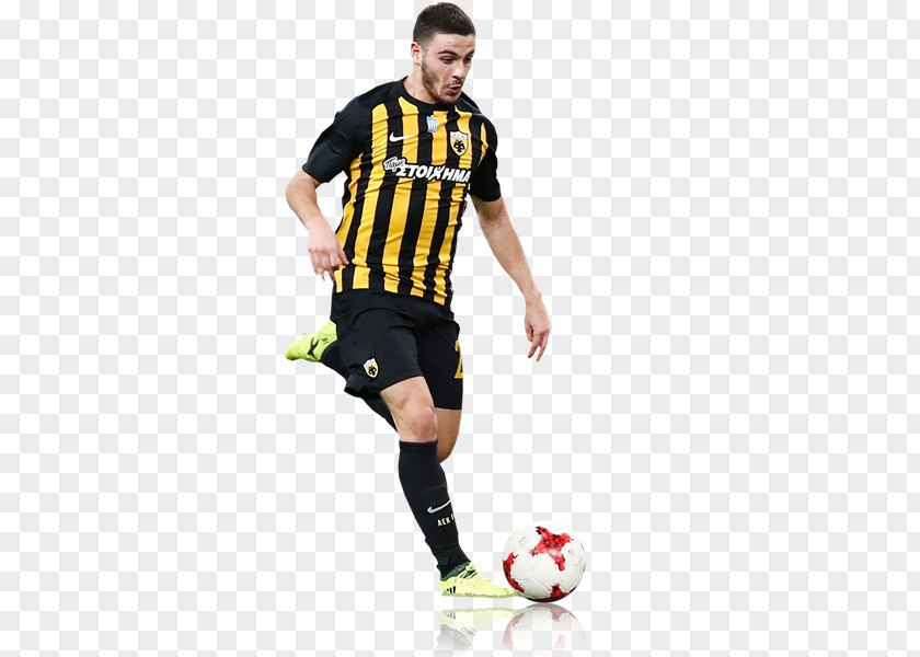 Giorgos Pyrpassopoulos AEK Athens F.C. Football Player Panionios Midfielder PNG