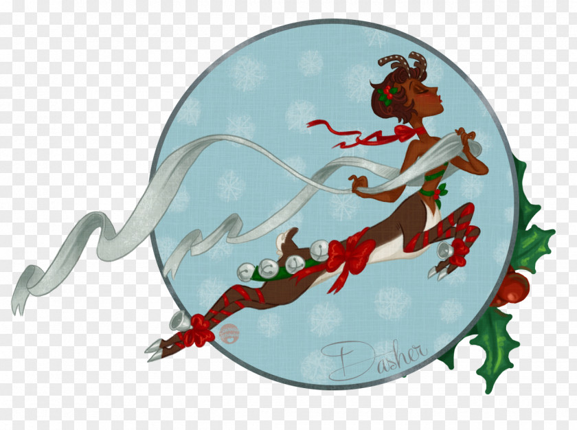 Reindeer Santa Claus's Rudolph PNG