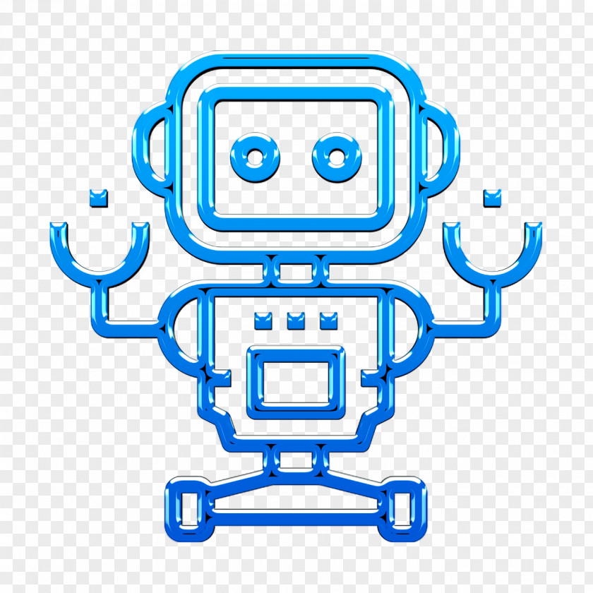 Robot Icon Digital Business PNG