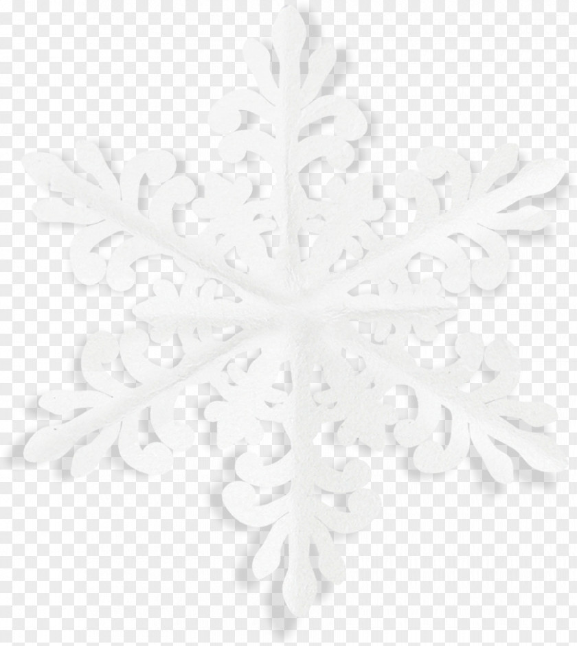 Snow White Symmetry Black Pattern PNG