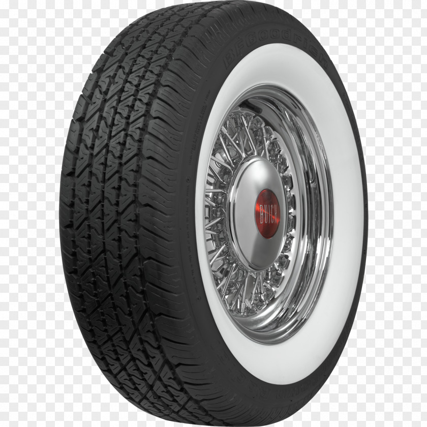 Whitewall Tire Car Radial BFGoodrich Coker PNG