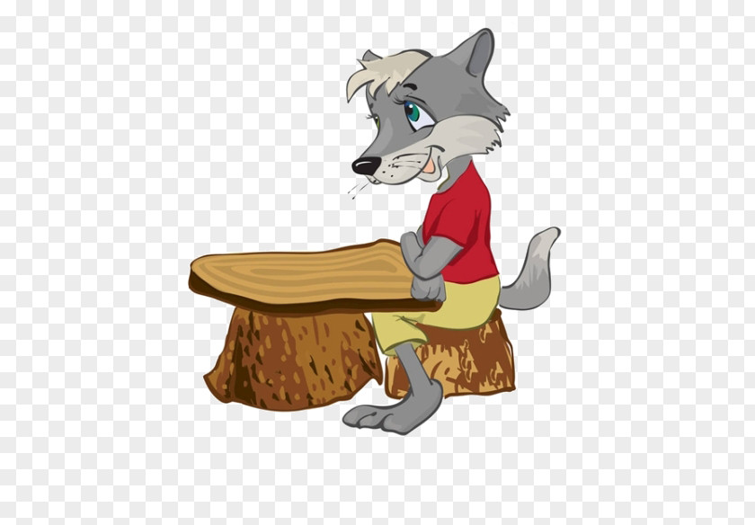 Cartoon Fox Material Gray Wolf Zazzle Stock Photography Clip Art PNG