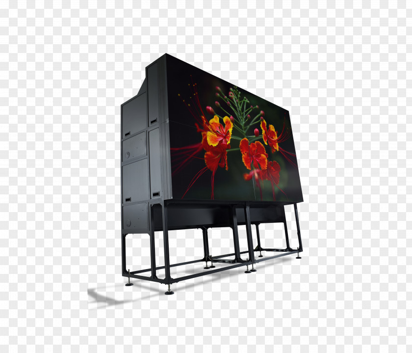 Projector Flat Panel Display Rear-projection Television Projection Screens Multimedia Projectors Video Wall PNG