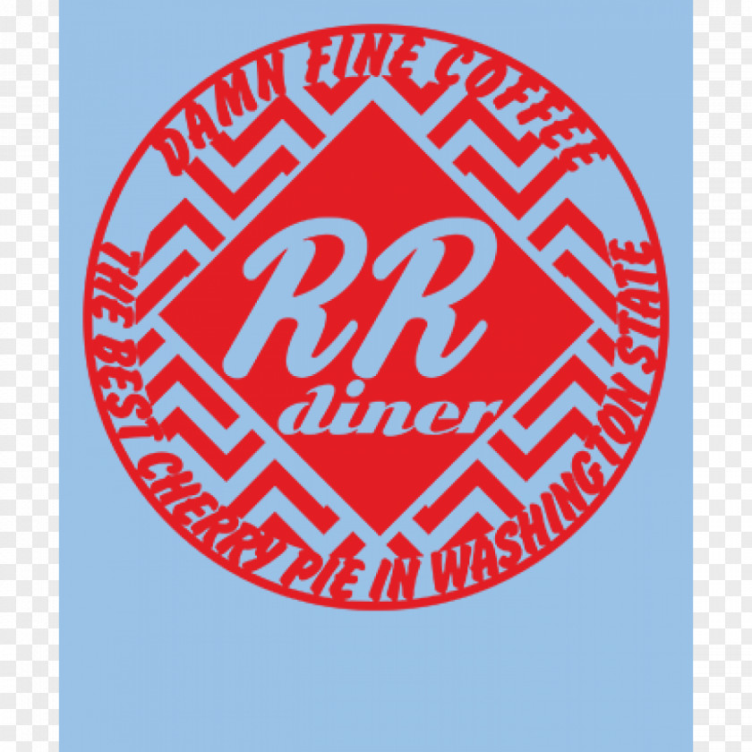 Twins Double R Diner T-shirt Logo Laura Palmer Pocket PNG