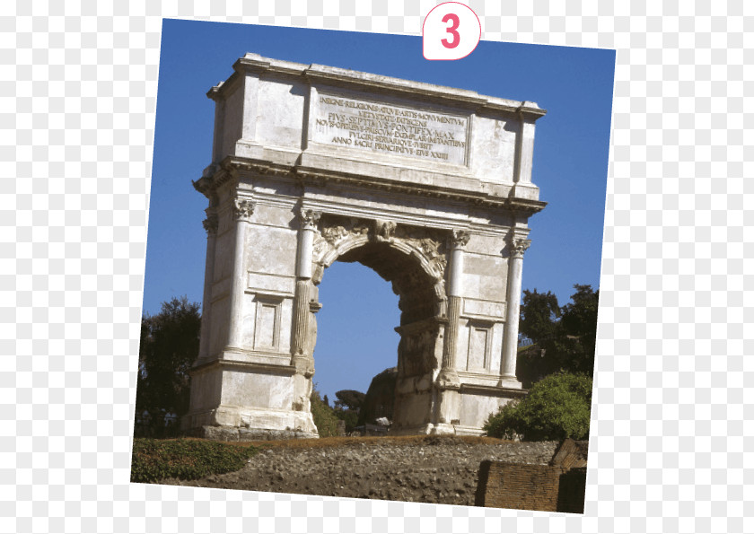 Arc De Triomphe Arch Of Titus Roman Forum Septimius Severus Via Sacra Trajan PNG