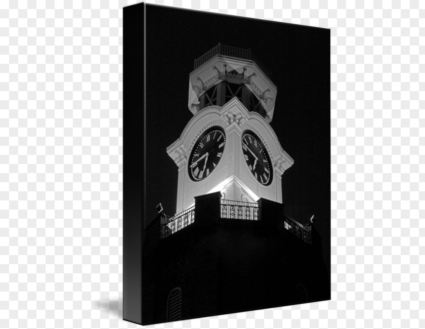 Clock Tower Rome Gallery Wrap Brand Canvas PNG