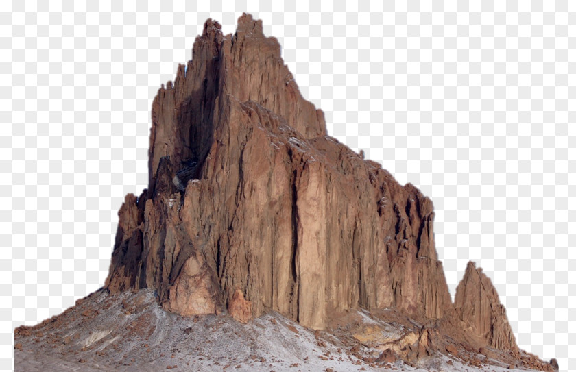 Navajo Nation OMB Budget Forms Shiprock Four Corners Volcano Erosion Volcanic Plug PNG