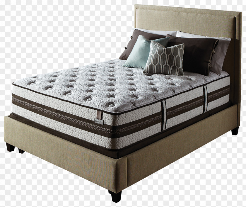 Soft Bed Serta Mattress Firm Memory Foam Pads PNG