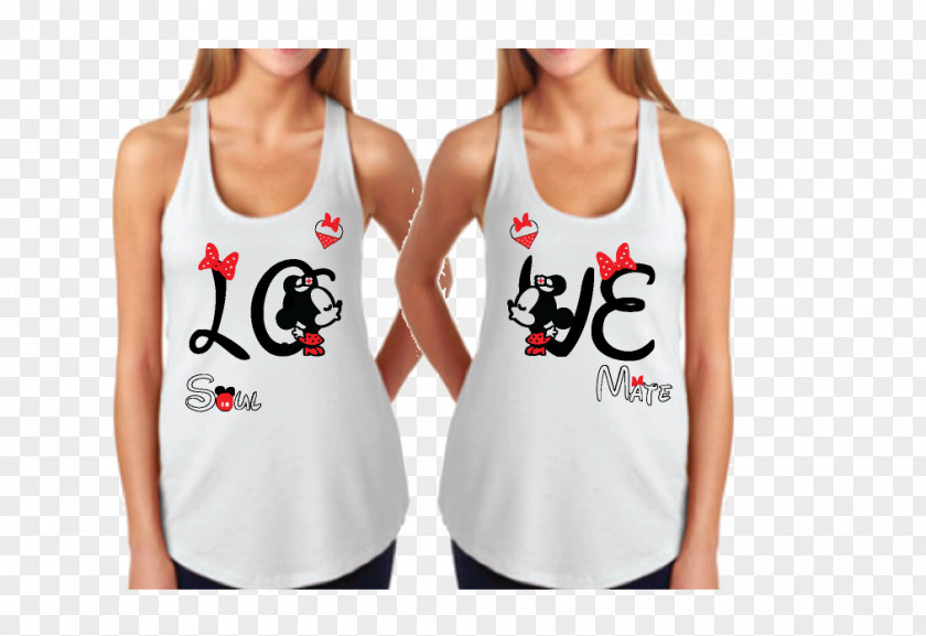 T-shirt Sleeveless Shirt Shoulder Minnie Mouse PNG