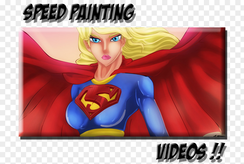 Watercolor Girls Fiction Animated Cartoon Superman PNG