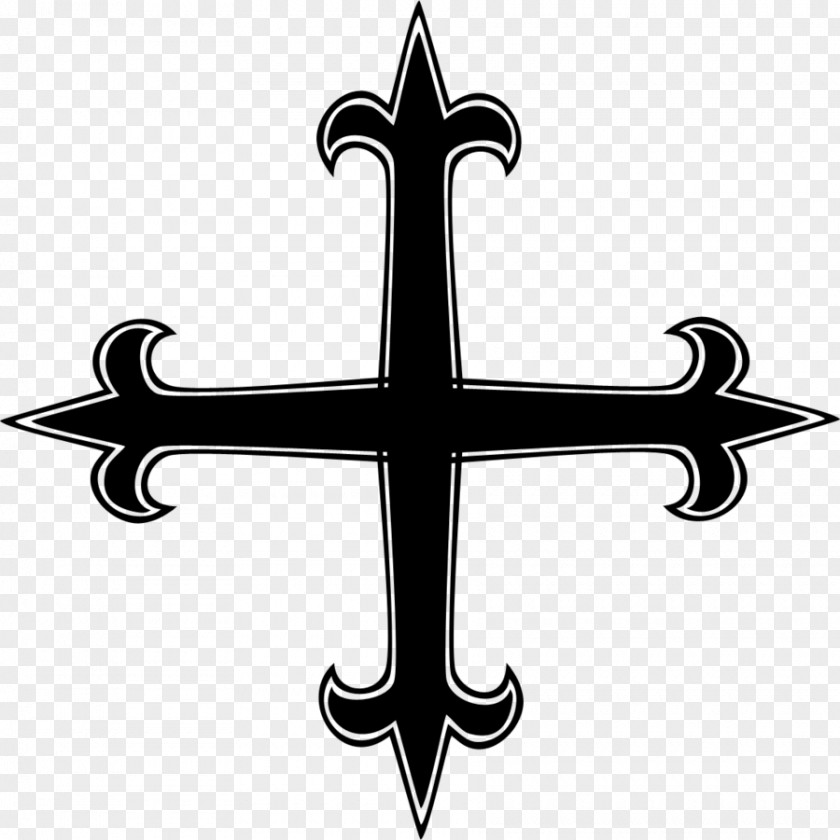 Gothic Cross Celtic Christian Crucifix Clip Art PNG