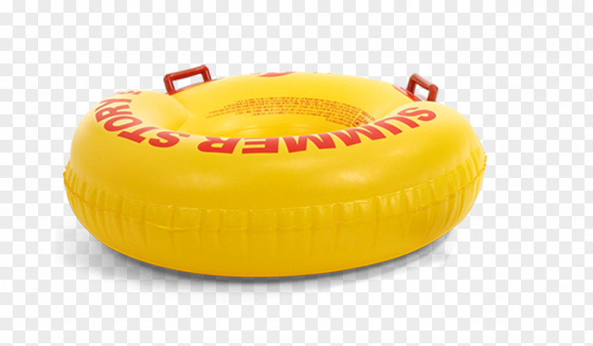 Lifebuoy Yellow Inflatable PNG