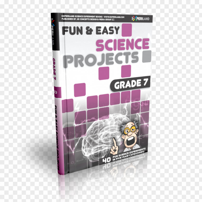 Science Book Project Make Fun Experiment Fair PNG