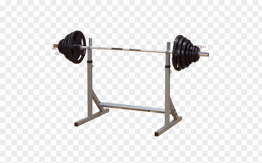 Barbell Power Rack Squat Weight Training Bench Exercise Equipment PNG