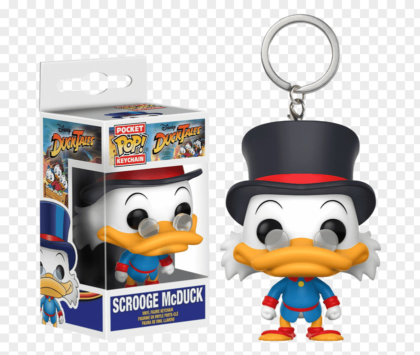 Disney Special Offers DuckTales Scrooge McDuck Pocket Pop! Keychain Funko Key Chains PNG