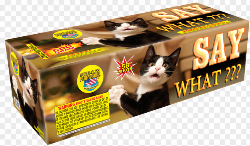 Fireworks Direct 1/2 Price Blue Cat Red PNG