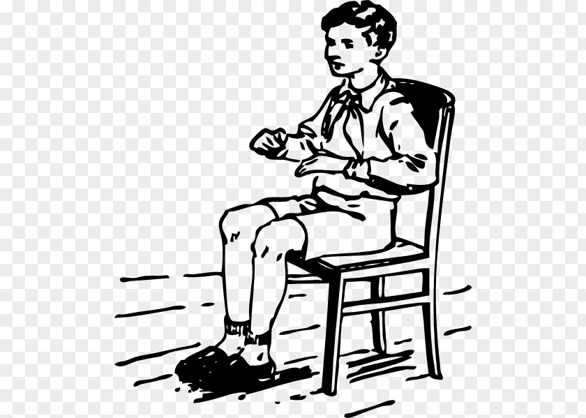 Sitting Clipart Chair Clip Art PNG