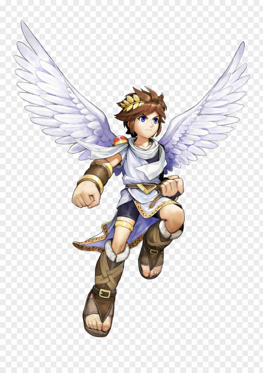 Smash Bros Kid Icarus: Uprising Of Myths And Monsters Pit Palutena PNG