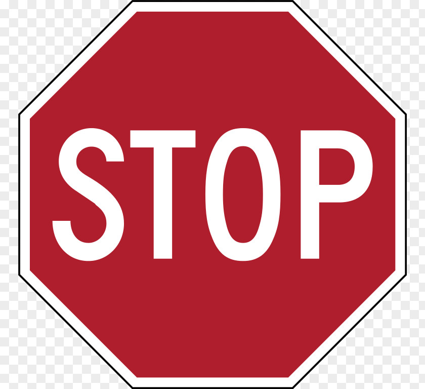 Traffic Control Stop Sign Manual On Uniform Devices All-way PNG