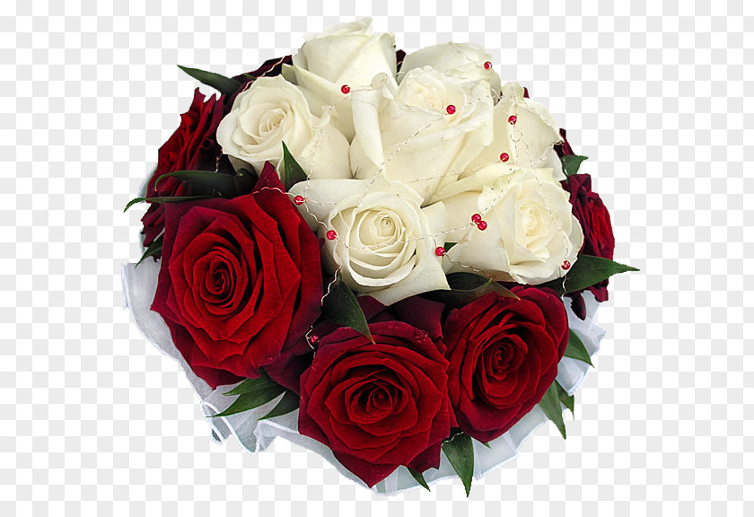 White Rose Flower Bouquet Clip Art PNG