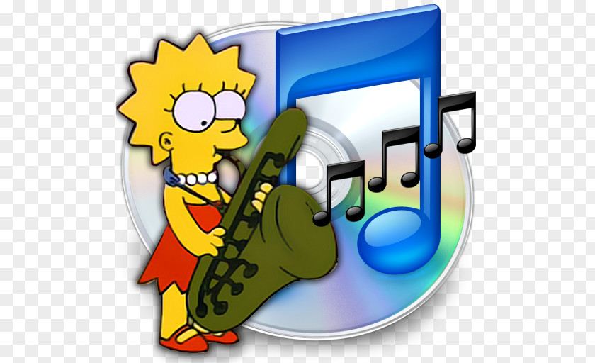 ITunes Lisa Text Yellow Illustration PNG