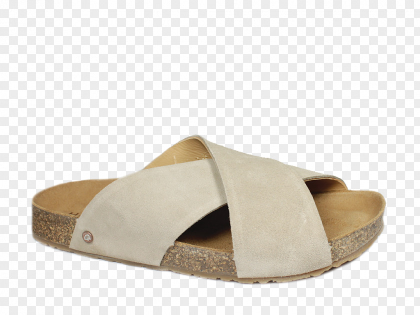 Sandal Slipper Slide Haflinger Brown PNG