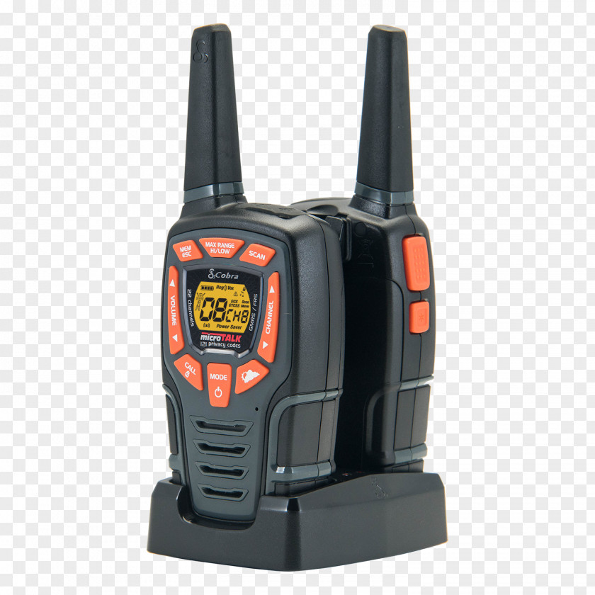 Two Way Radio Two-way Walkie-talkie Cobra ACXT545 Walkie Talkie CXT 145 PNG