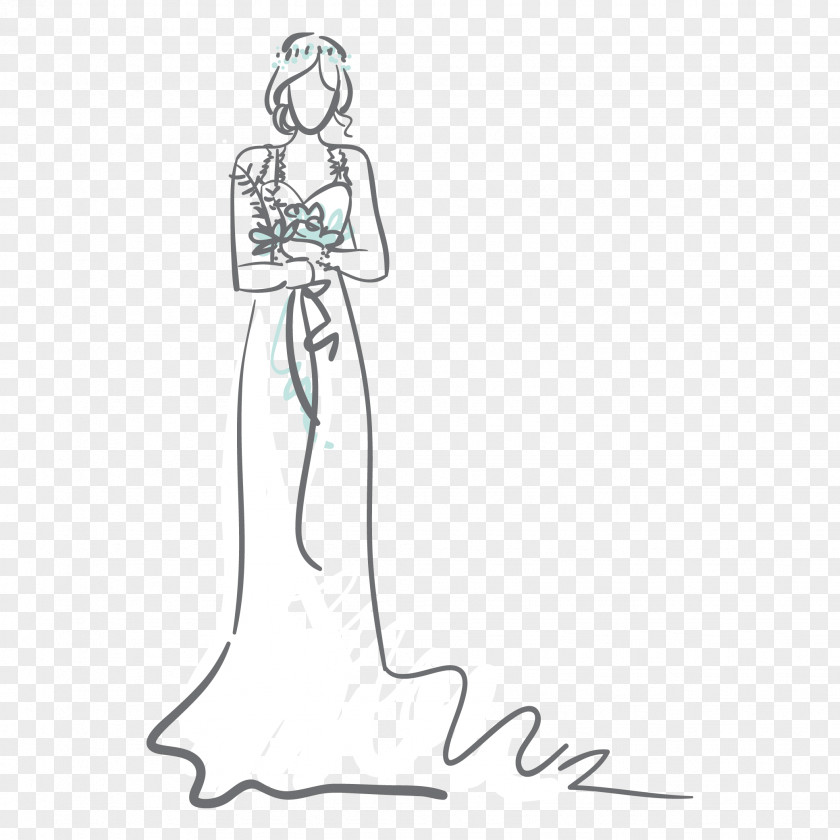 Bride Wedding Dress PNG