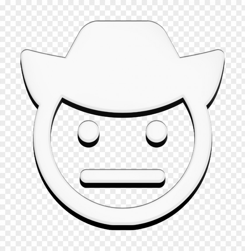 Cowboy Icon Smiley And People Emoji PNG