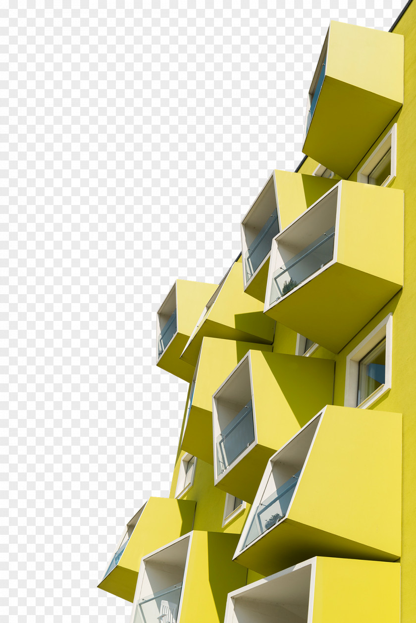 Creative Irregular Yellow Windows Copenhagen Architecture Graphic Design Geometry Behance PNG
