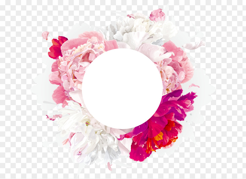 Decorative Flower Element Peony Royalty-free Clip Art PNG