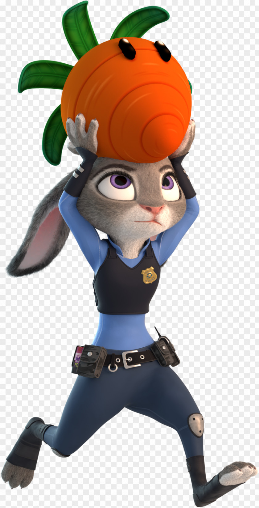 Dsign Artistic Rendering Lt. Judy Hopps 3D Computer Graphics Mascot PNG