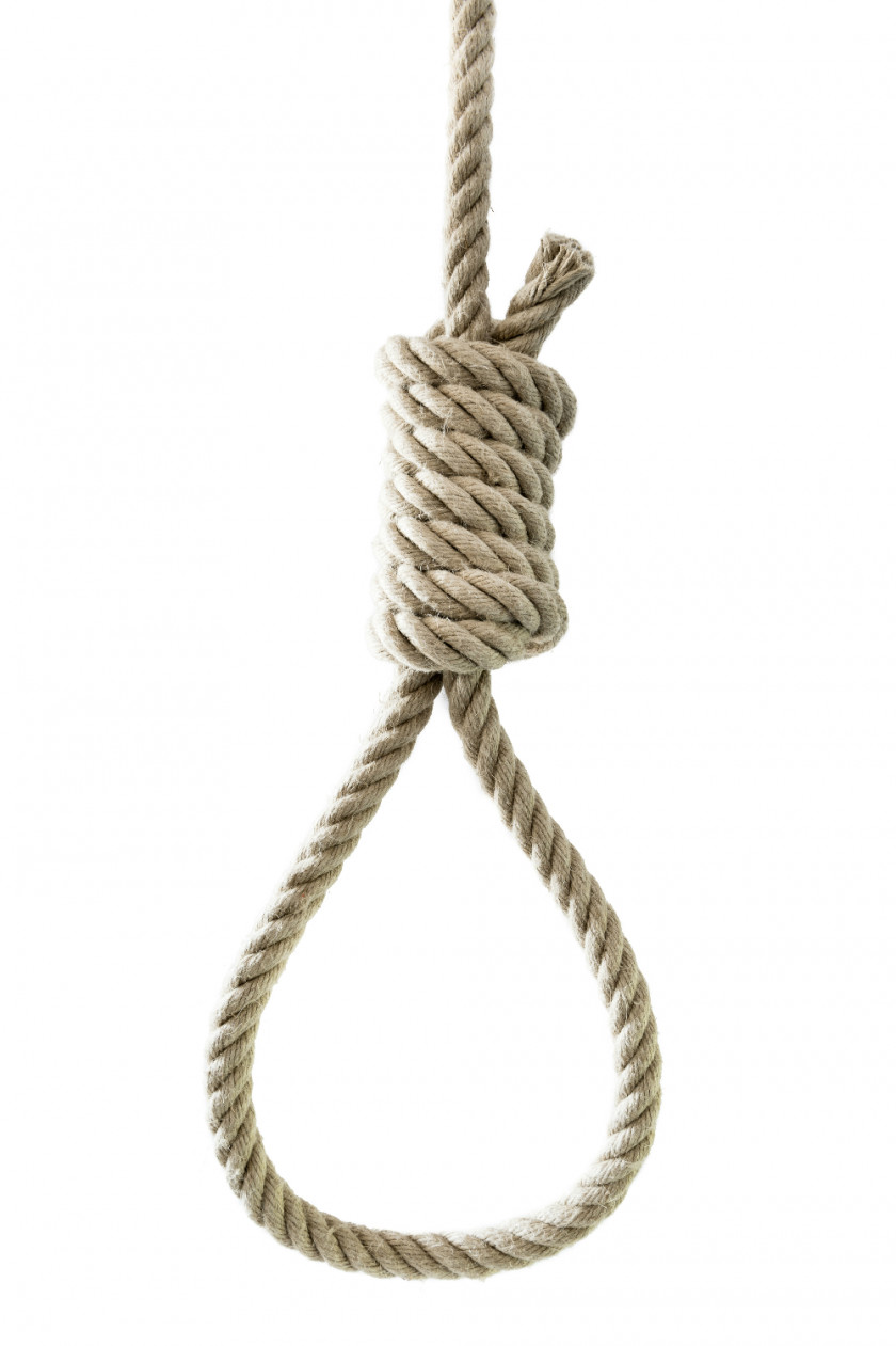 Twine Noose Hangman's Knot Rope Suicide PNG